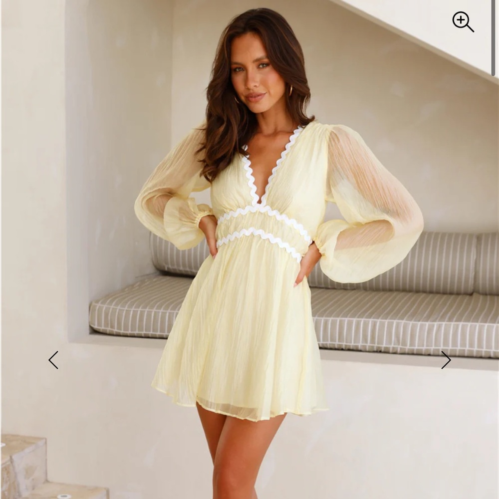 NWT Hello Molly It’s Your Chance Long Sleeve Mini Dress Size Large/8